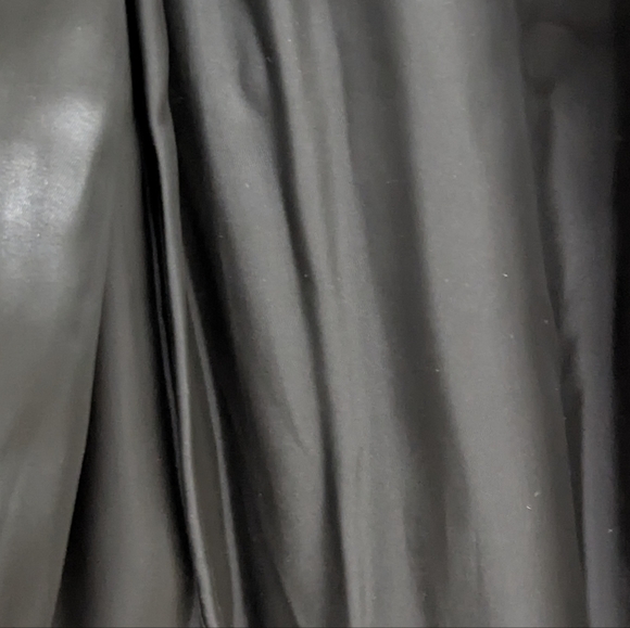 VTG Classic Boyfriend Black Wool Overcoat S - Picture 6 of 7